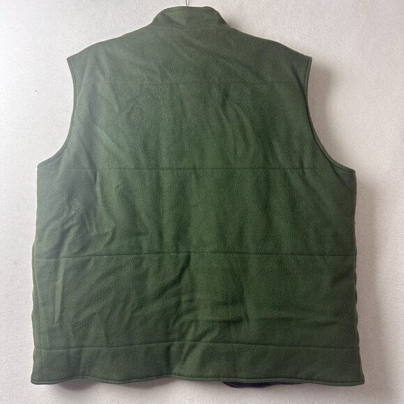 Peter Millar Loro Piana Wool Doeskin Storm System Vest men Large green purple - Picture 6 of 9